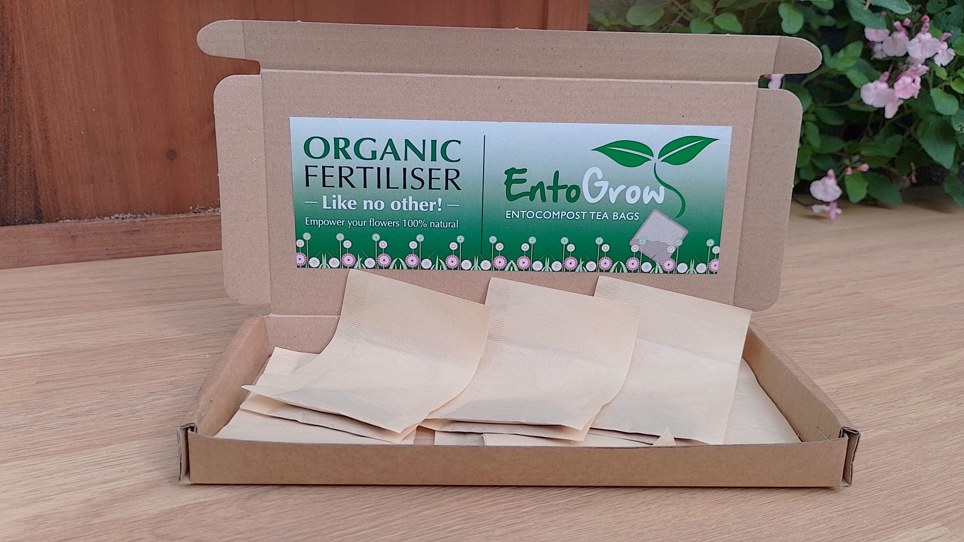 tea bags plant fertilizer Entogrow Organic Fertiliser Tea Bags 08pk – Ento U.P Store
